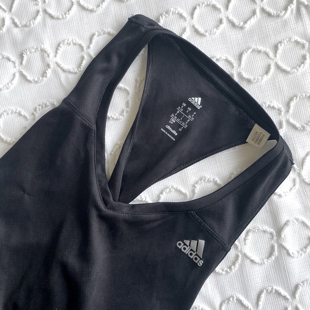 Adidas Black Workout Tank